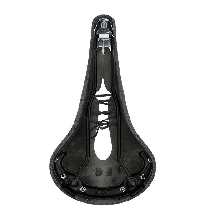 Brooks B17 schmal geschnitzt – schwarz