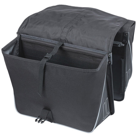 Basil Doppelte Fahrradtasche Forte Mik 35 Liter 15 x 38 x 30 cm – Schwarz