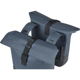 Basil Doppelte Fahrradtasche Cove 28-32l 14 x 29 x 36 cm - Blau Schwarz
