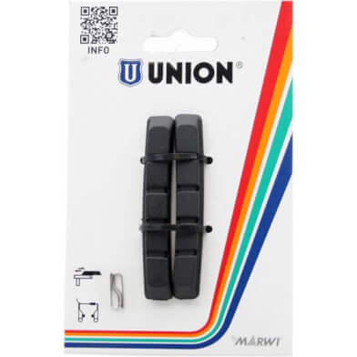 Bloc de freinage Union Rubber V-frein 72 mm (2)