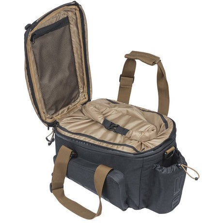 Basil gepackte Tasche Miles XL Pro Kofferraumtasche Miles XL Pro Mik 2.0 Schwarzer Schiefer