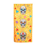 Dia de los muertos Mikrofaser-Strandtuch