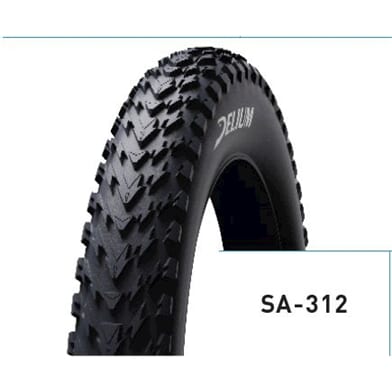 Hulzebos Cycle Parts B.V. Delium-Drahtreifen Thunder 102-406 schwarz