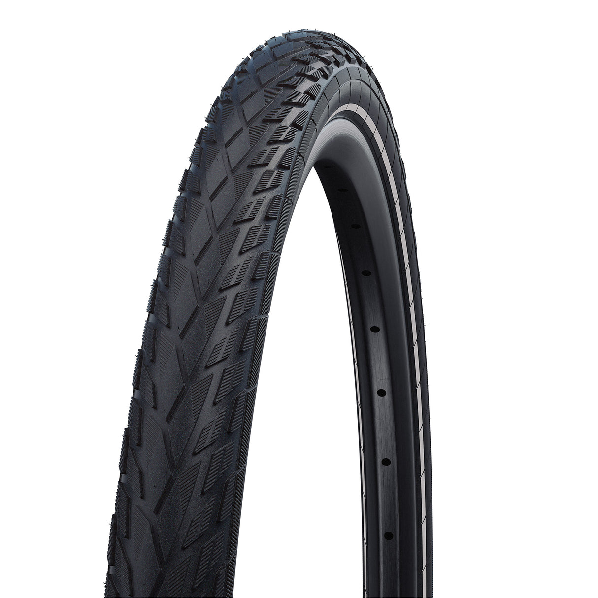 Schwalbe zunanja brezsrčna zmogljivost brez zraka 28 x 1,50 40-622 črna z odsevom