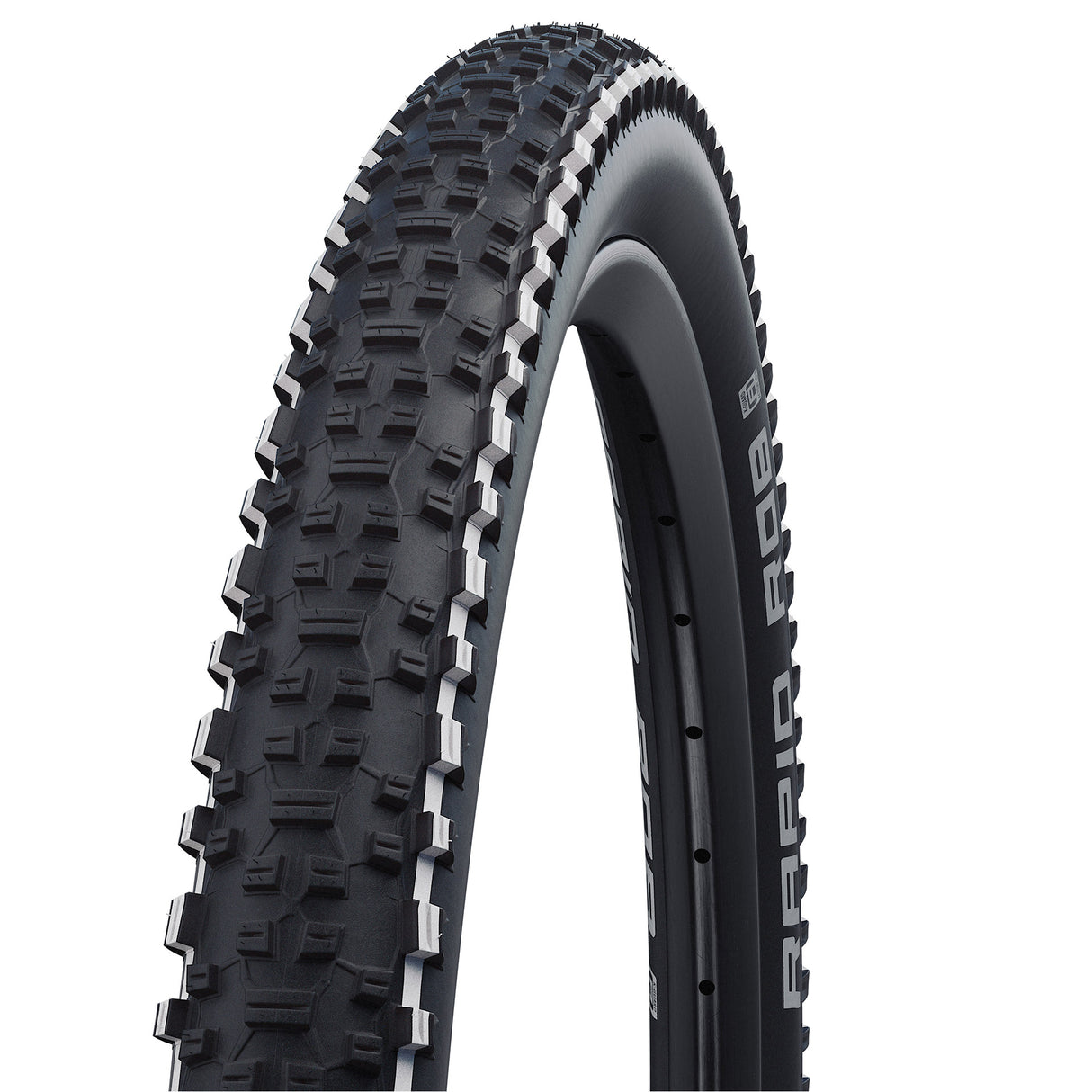 Schwalbe Tire 26-2.25 (57-559) Rapid Rob Active White Stripe