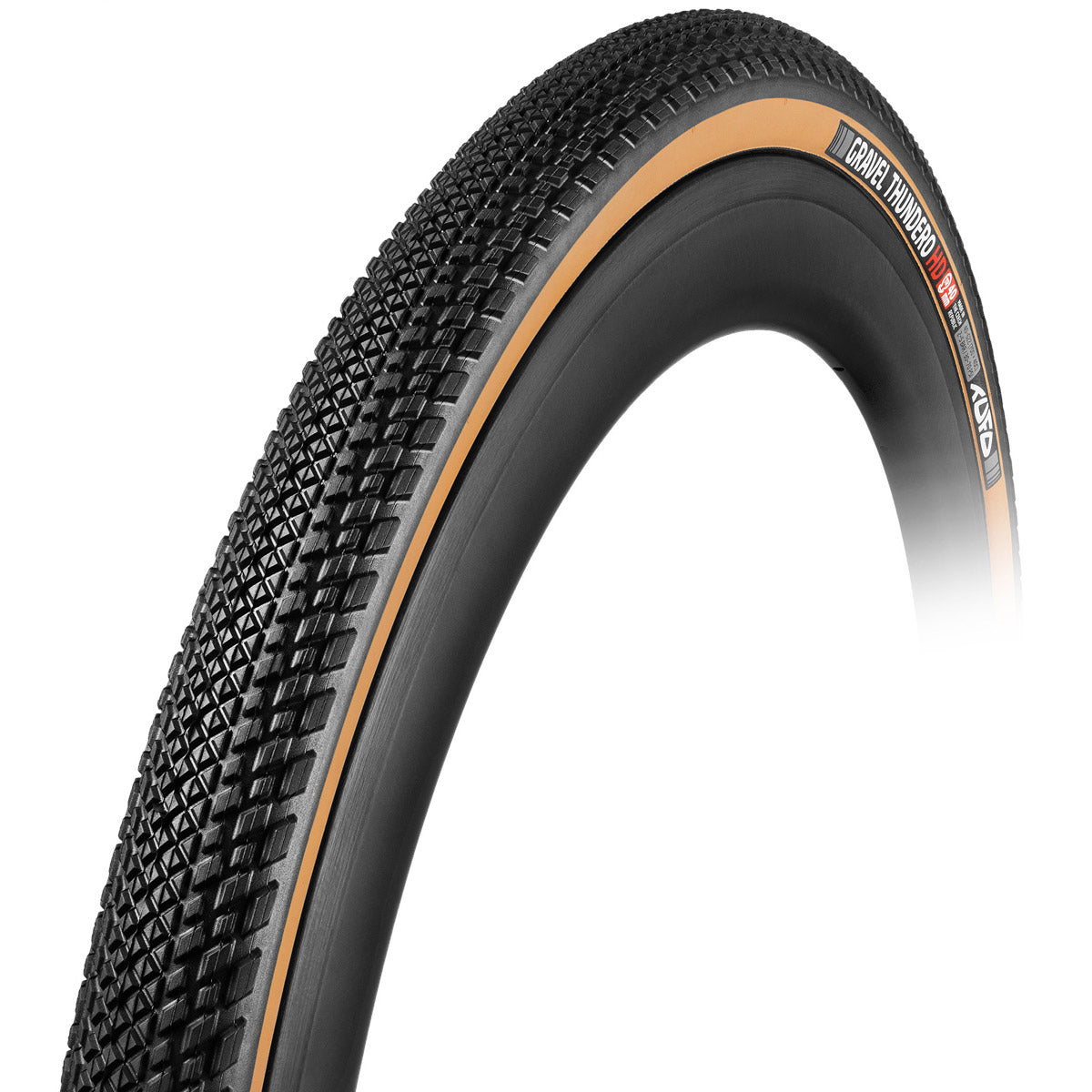 Tufo Faltreifen Gravel Thundero HD 48-622 Schwarz Beige