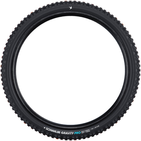 Schwalbe Faltreifen Eddy Current Gravity Pro 64-584 TLR schwarz