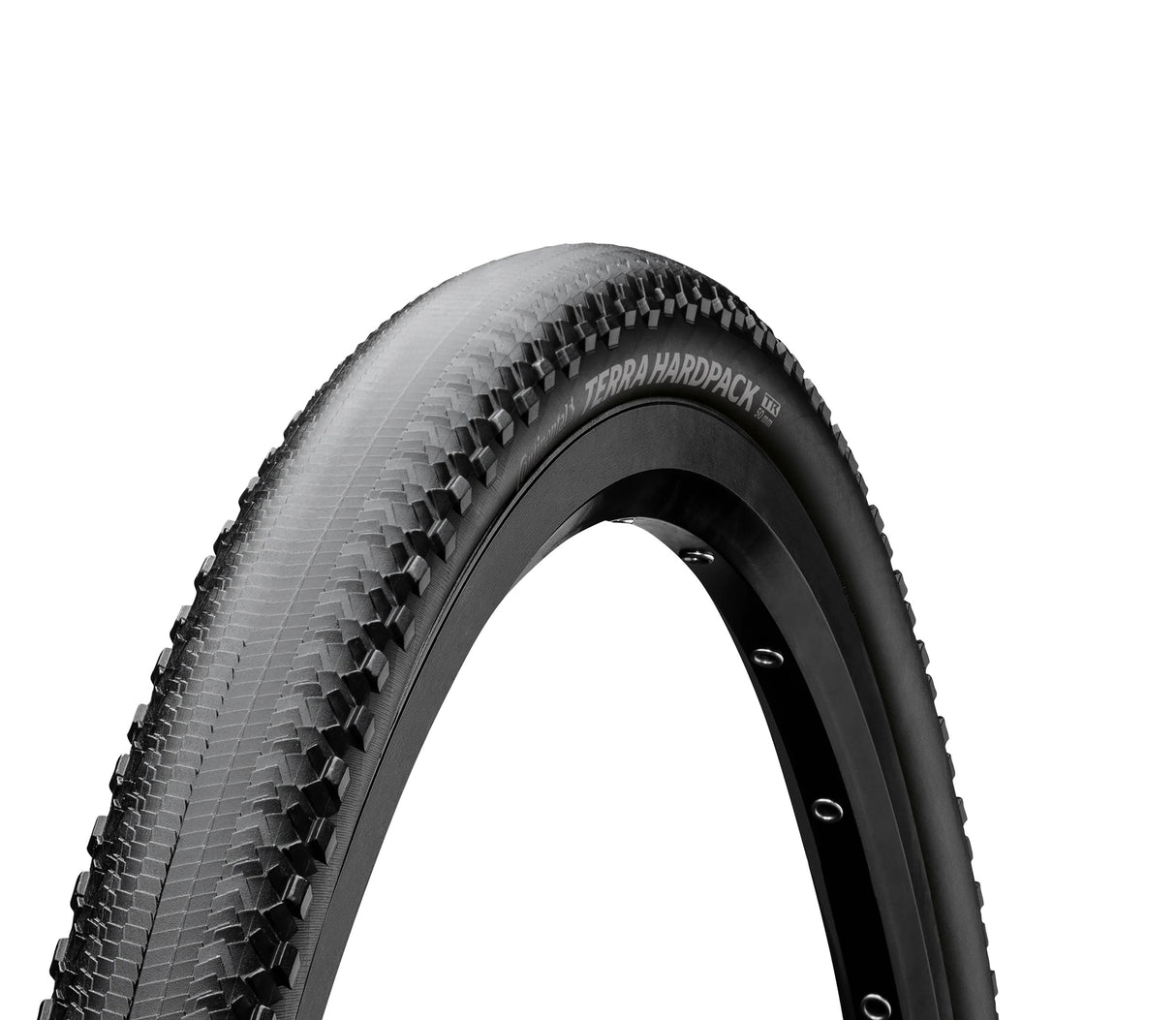 Continental Terra Hardpack-Schildwand, 27,5 650 x 50b 27,5 x 2,00 (50 - 584), schwarz, schwarz, faltbar