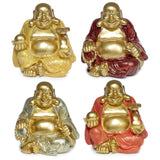 Mini glitzernder chinesischer lachender Buddha 8cm