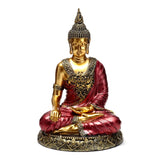 Thailändische Buddha-Kontemplation aus Rotgold