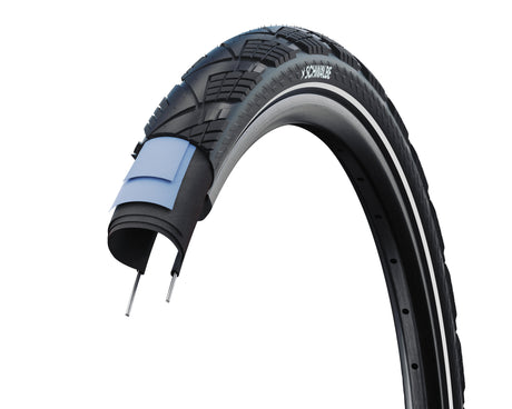 Schwalbe Drahtreifen Marathon Effizienz 50-622 +r schwarz