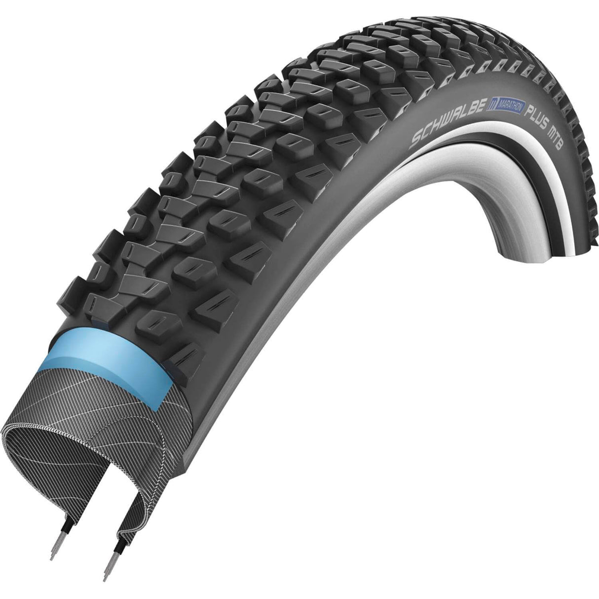 Schwalbe Tire Marathon plus MTB 26 x 2,10 (54-559) Schwarz