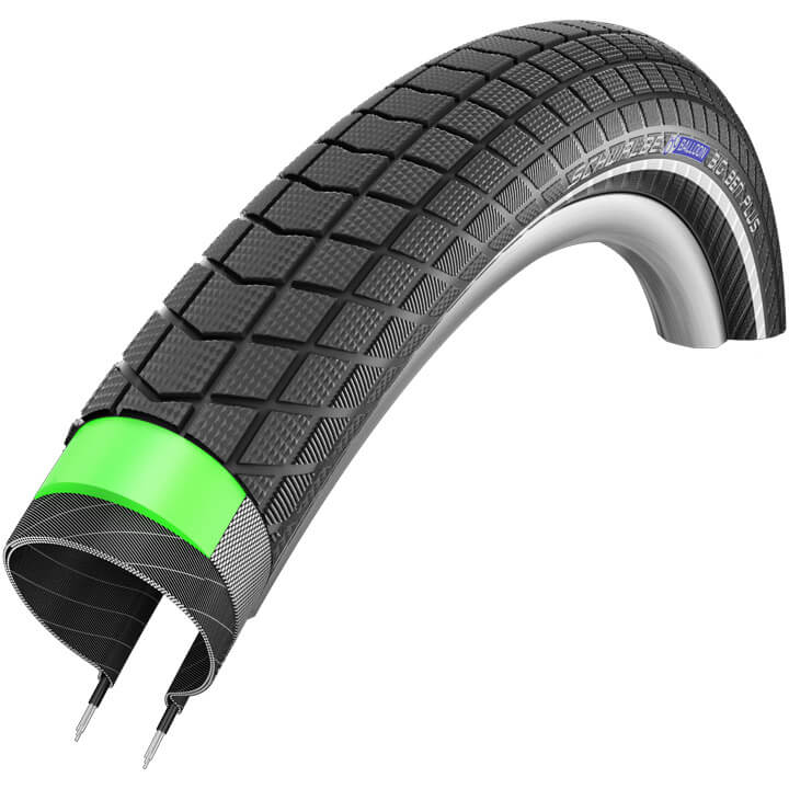 Schwalbe pneu big ben plus 27,5 x 2,15 sw reflète