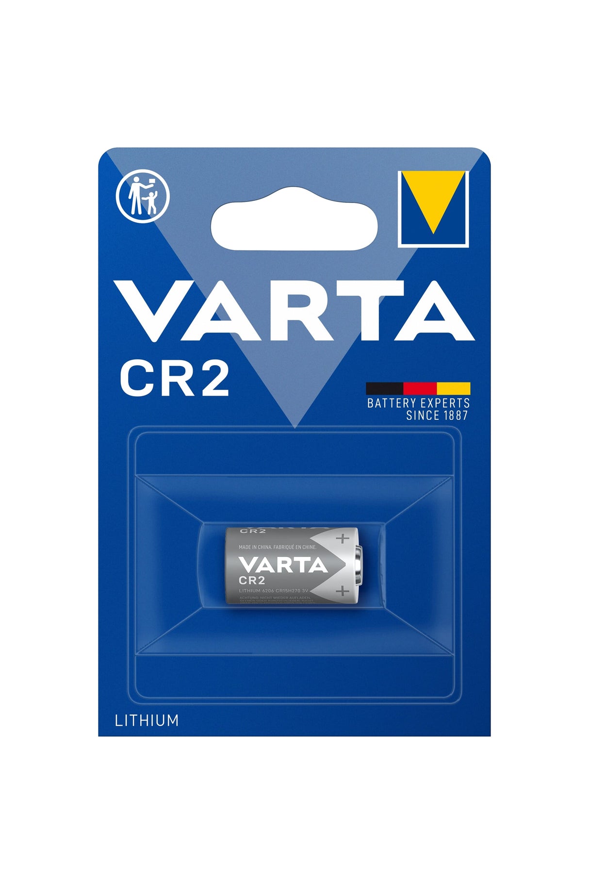 Varta Battery CR2 Lithium 3V