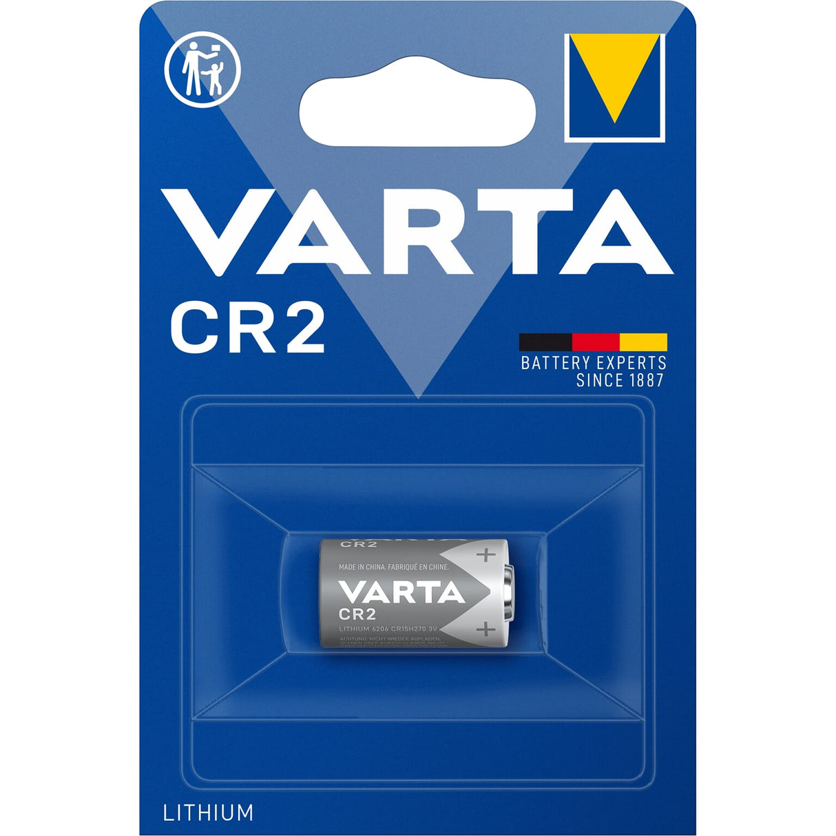 VARTA BATTER CR2 lit 3v