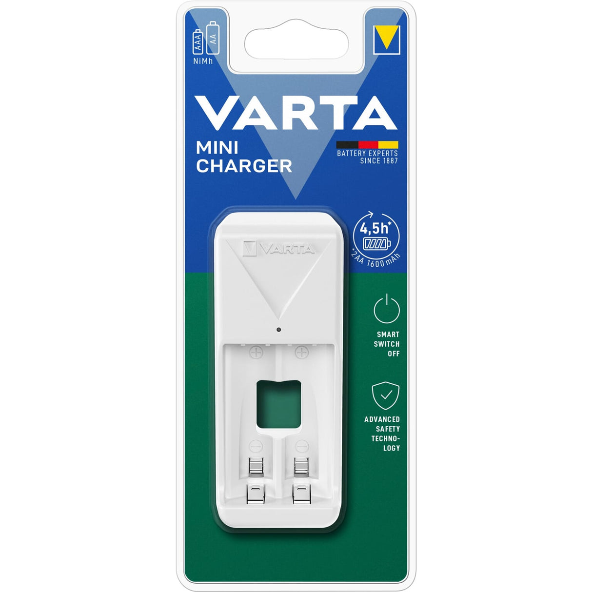 Varta Mini Charger Stekkervoer