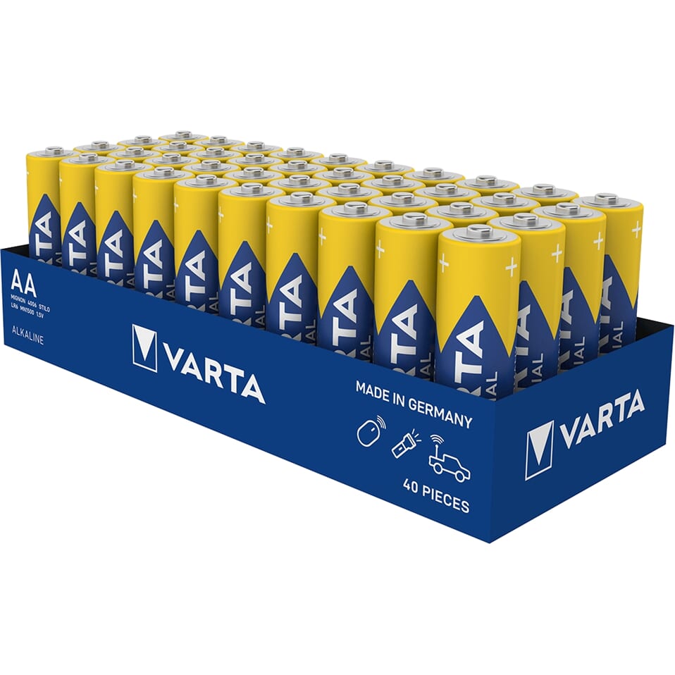 Varta aa lr06 Penlite Alkaline Masse 40 Teile