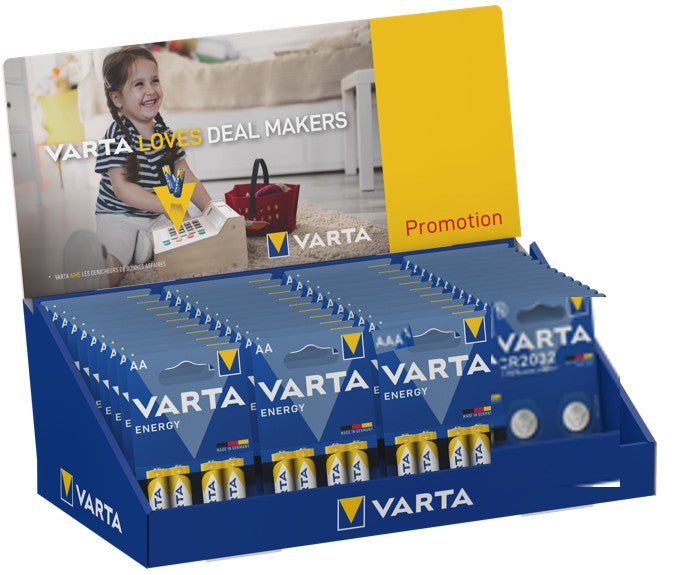 Varta Batterieanzeige Energie AA + AAA + CR2032