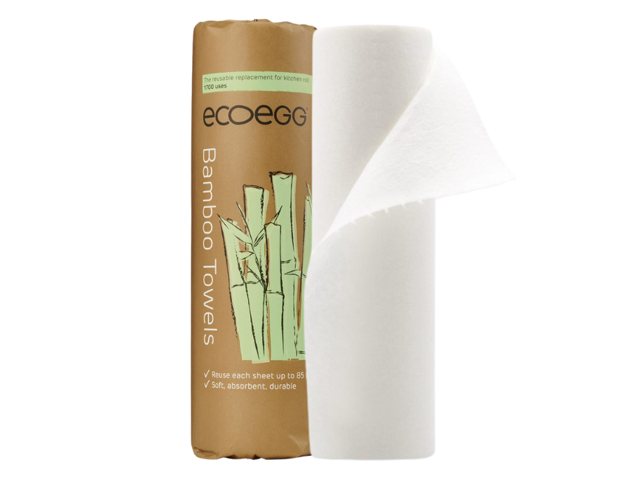 Ecoegg Bambus - Reinigungstücher - auf Rolle - 20 Stück