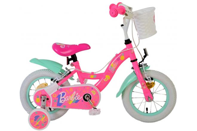 Barbie Children's Bike Girls 12 Zoll rosa zwei Handbremsen