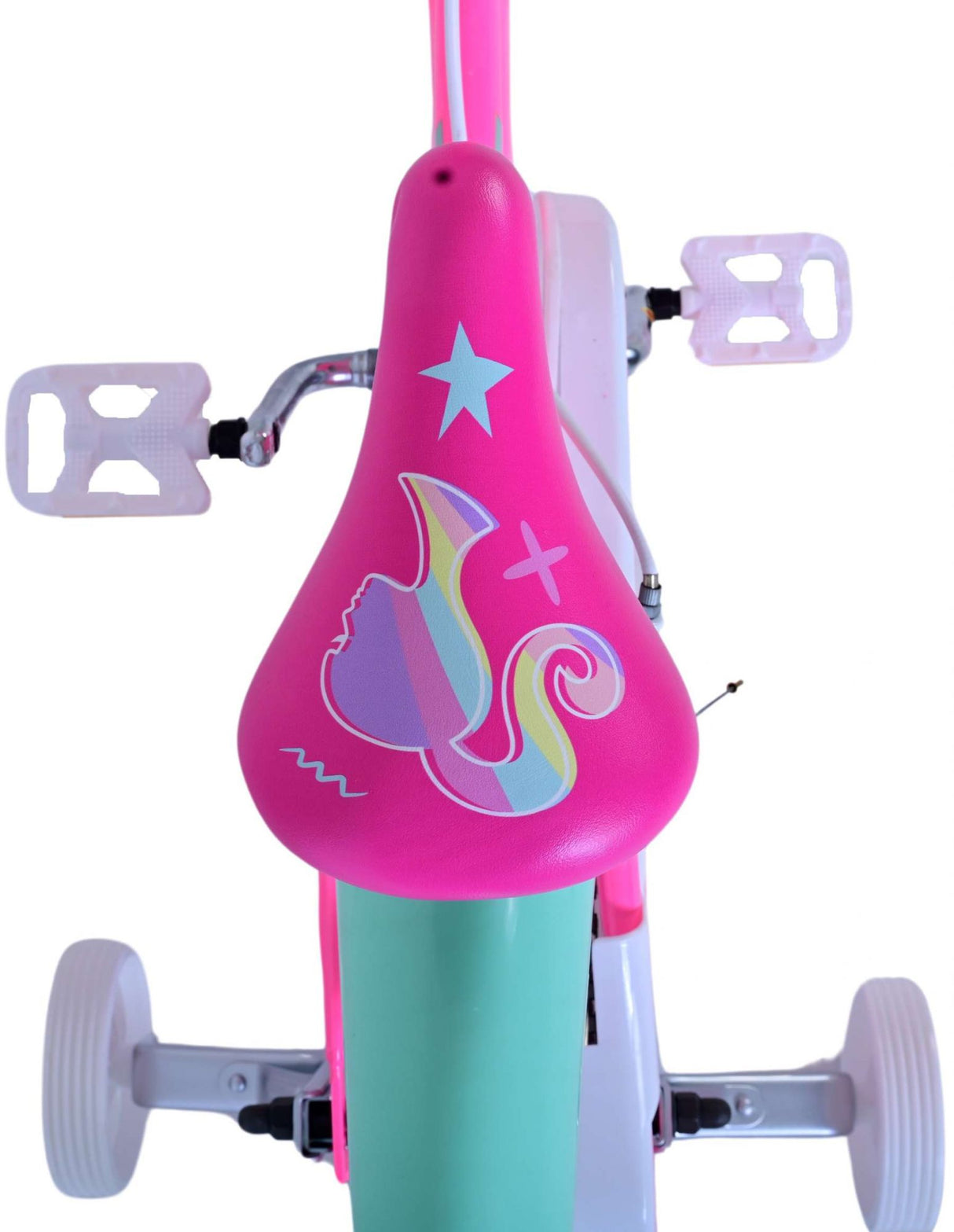 Barbie Children's Bike Girls 16 tum rosa tvåhandbromsar