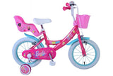 Barbie Children's Bike Girls 14 tum rosa tvåhandbromsar