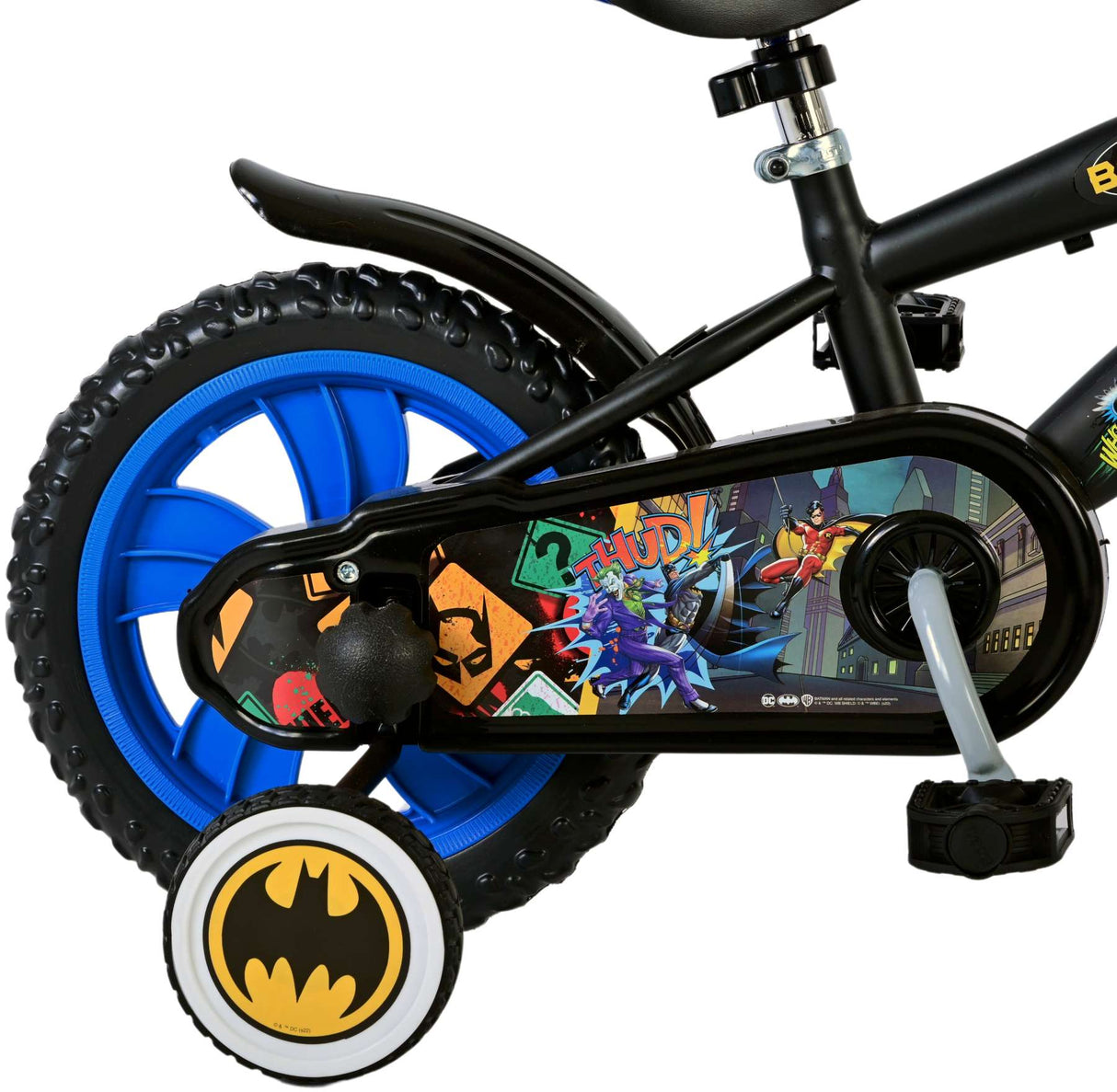 Batman Kinderbike - Jungen - 12 Zoll - schwarz