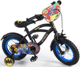 Kinderfiets 12 Batman - zwart geel