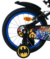 Batman Kinderfahrrad - Jungen - 16 Zoll - Schwarz - 2 Handbremsen