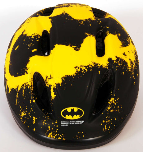 Skate Fahrradhelm Batman Junigoud 52-56 cm schwarz gelb