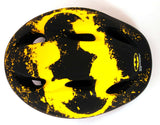 Skate Fahrradhelm Batman Junigoud 52-56 cm schwarz gelb