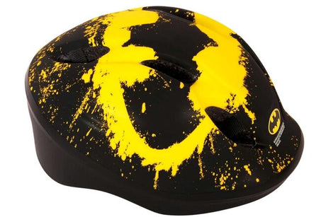 Skate Fahrradhelm Batman Junigoud 52-56 cm schwarz gelb