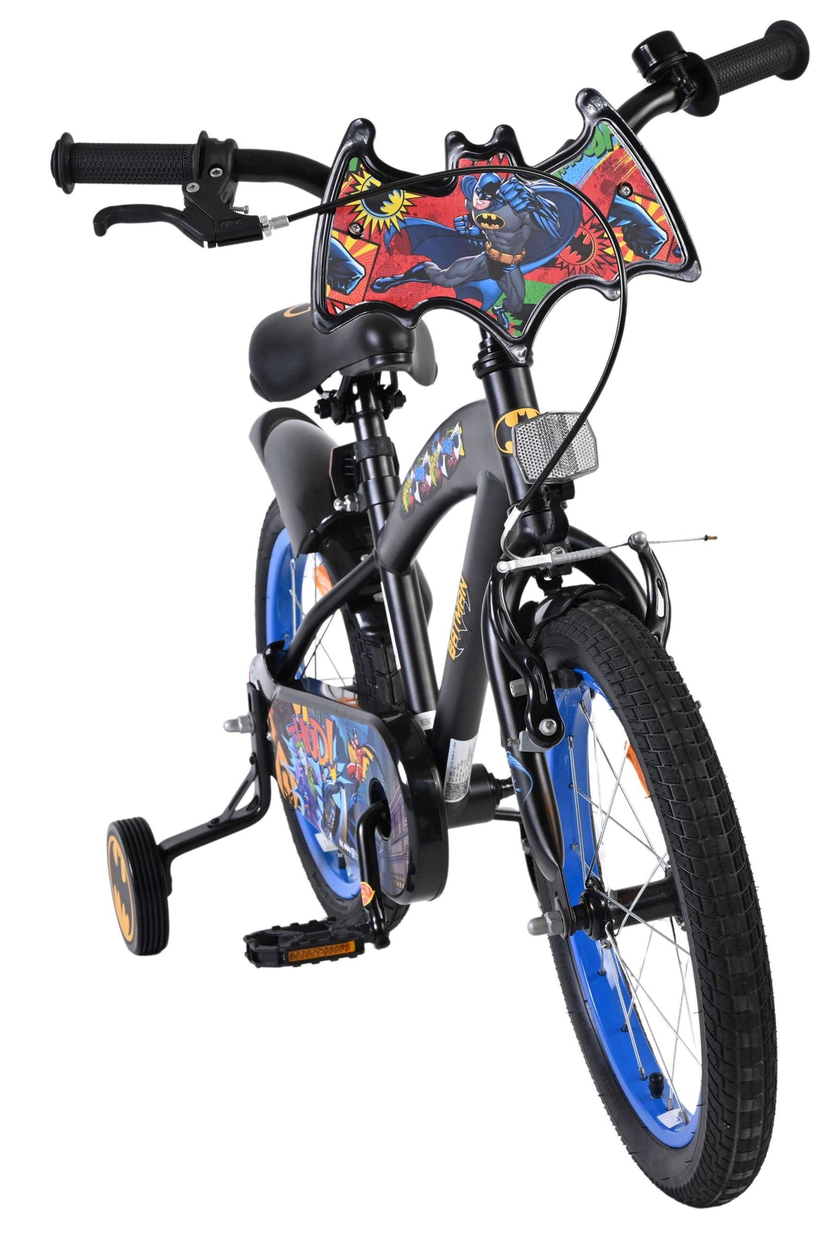 Batman Kinderfahrrad - Jungen - 16 Zoll - Schwarz