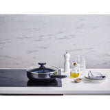 Beka pro induc r Schmorpfanne mit Keramik-Antihaftbeschichtung und Glasdeckel 24 cm
