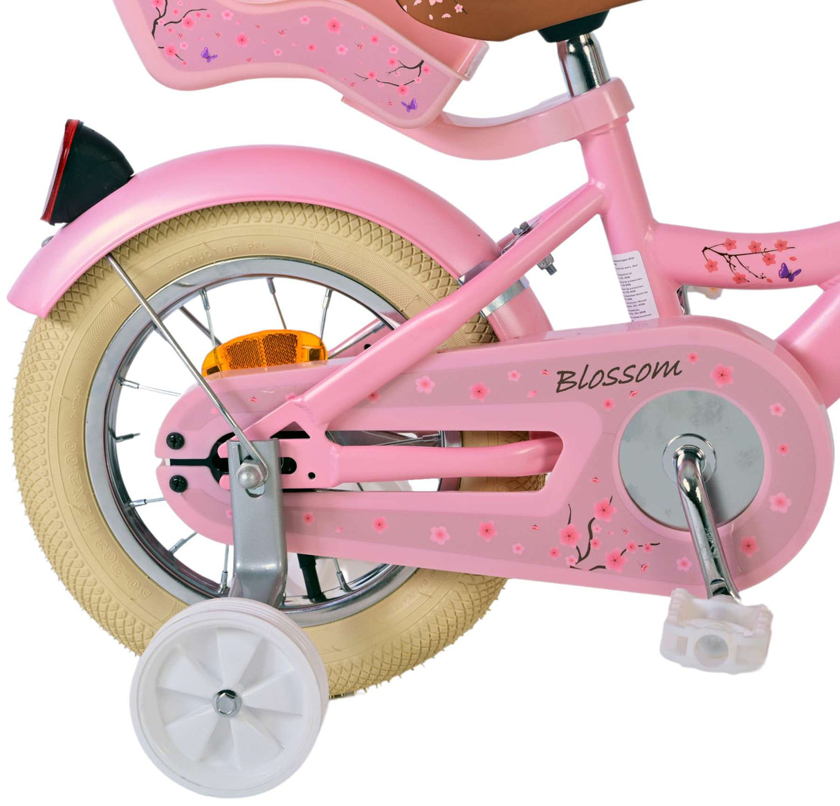 Volare Blossom Children's Bicycle Girls 12 palčni roza