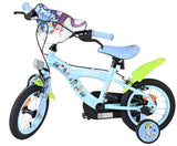 Bluey Kinderfahrrad 12 Zoll - Hellblau - zwei Handbremsen
