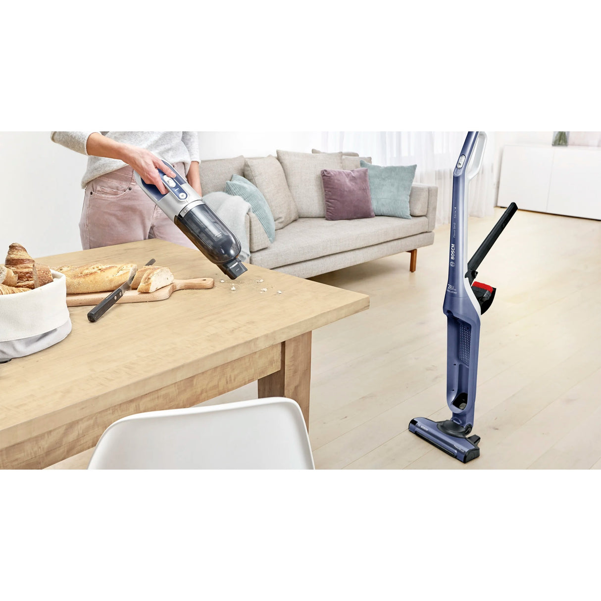 Bosch Serie 4 Akku-Stabstaubsauger Flexxo Gen2 28VM