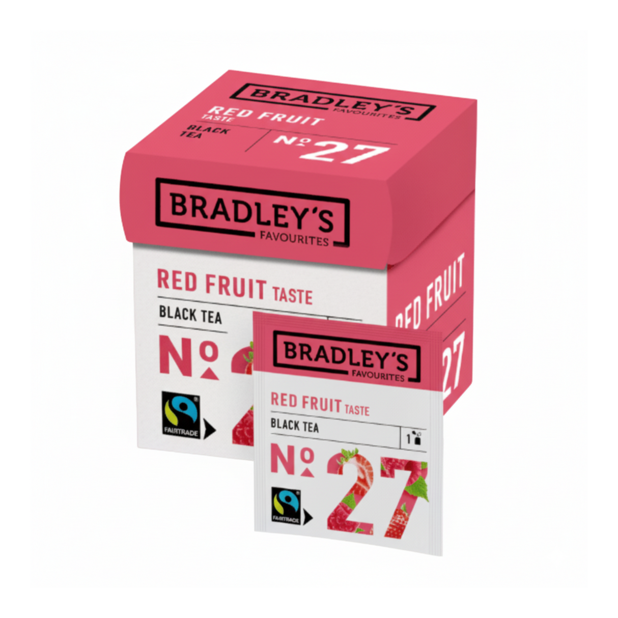 Bradley's favourites black tea red fruit no. 27 (72x 2g)