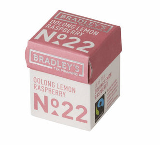 Bradley's Piramini-Oolong-Zitronen-Himbeer-Tee Nr. 22 (30 Stück)