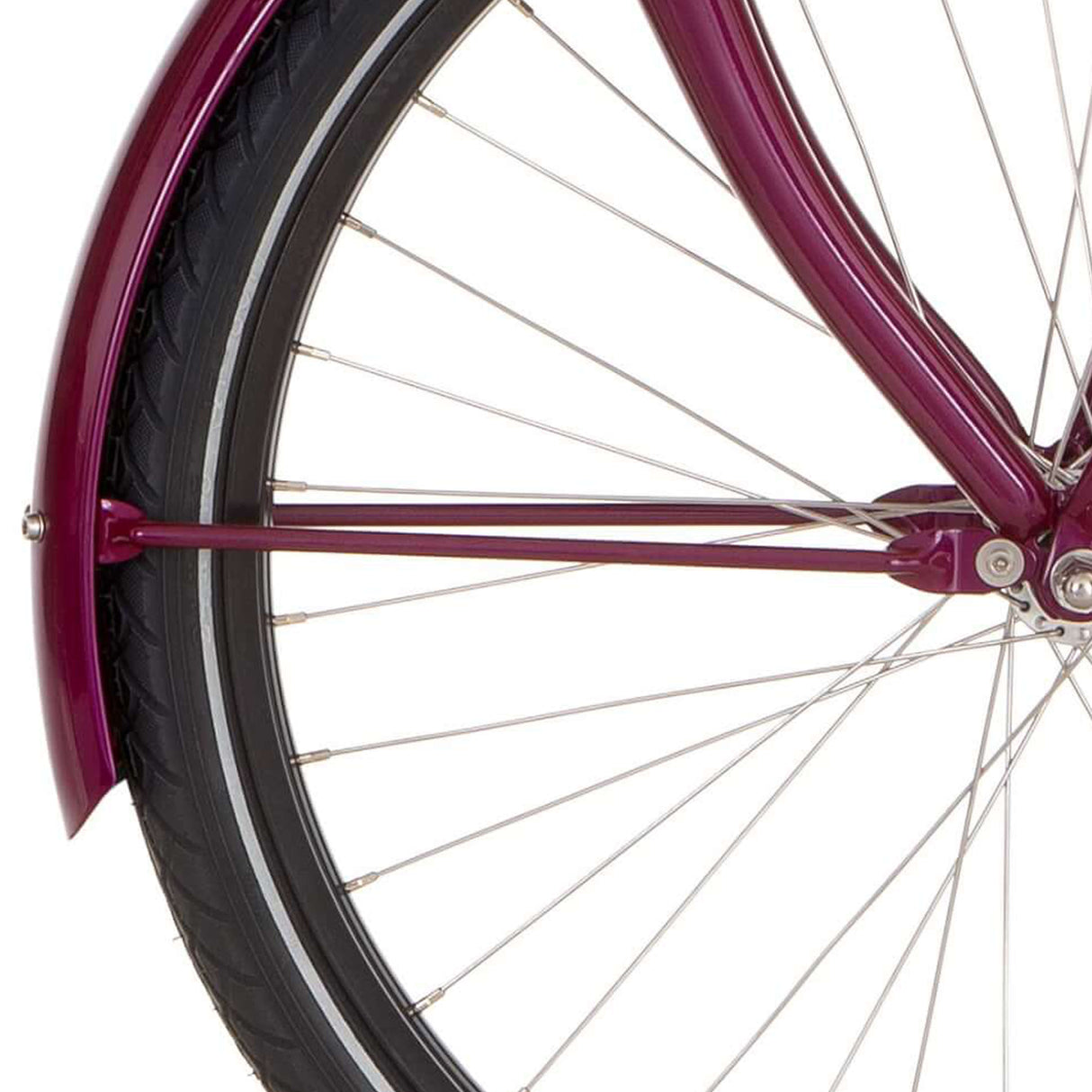 Cortina Fender Rod für 26 U4 Carmen Violet