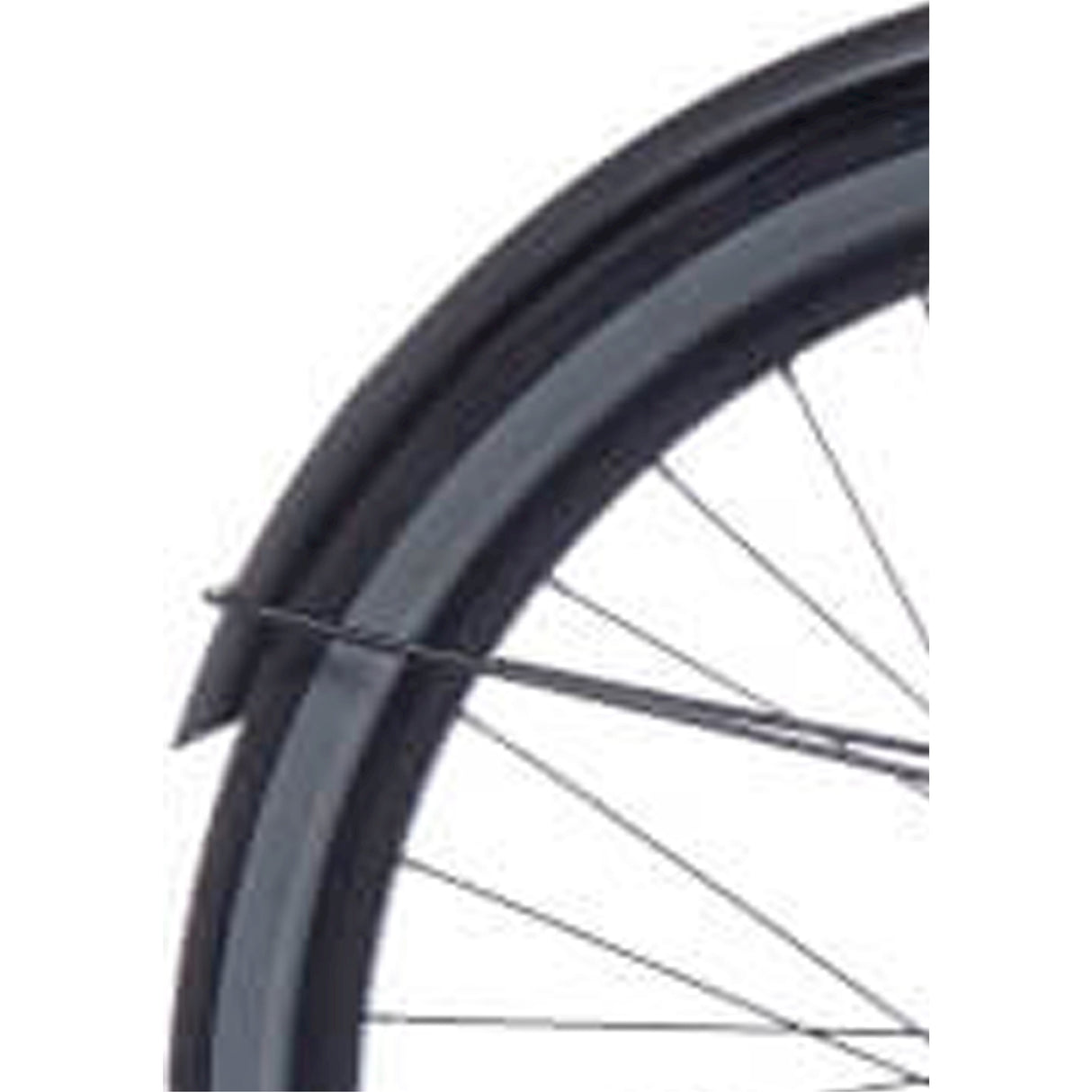 Cortina Fender hinter 28 Blau Jet Black Matt