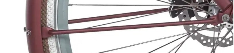 Cortina Kotflügelstrebe für 28 E-U4 Rose matt