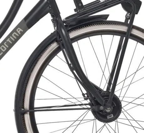 Cortina Vorderradgabel E-U4 D FM Disc Jet Black Matt