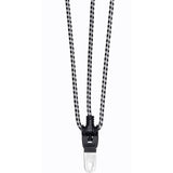 Cortina Snelbinder Jakarta 62 cm weiß schwarz