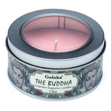 Goloka Buddha Paraffinwachs-Duftkerze in einer Dose