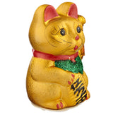 Offene Augen 17cm Maneki Neko Glückskatze