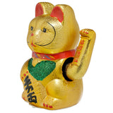 Augen offen 21cm Maneki Neko Glückskatze