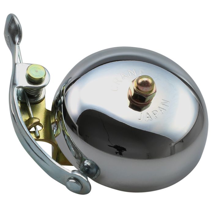 Kran-Suzu-Glocke (Stahlband) – verchromt