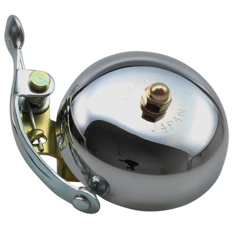 Kran-Suzu-Glocke (Stahlband) – verchromt
