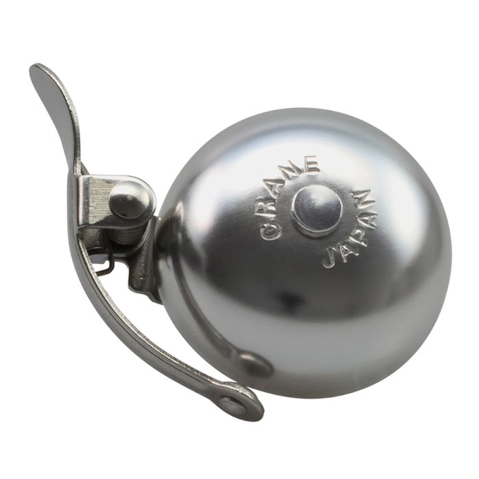 Crane Mini Suzu Glocke (Ahead-Kappe) – mattes Silber
